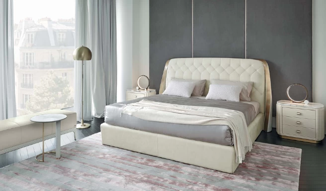 Rugiano's Damasse Collection: Bedroom Style and Functionality