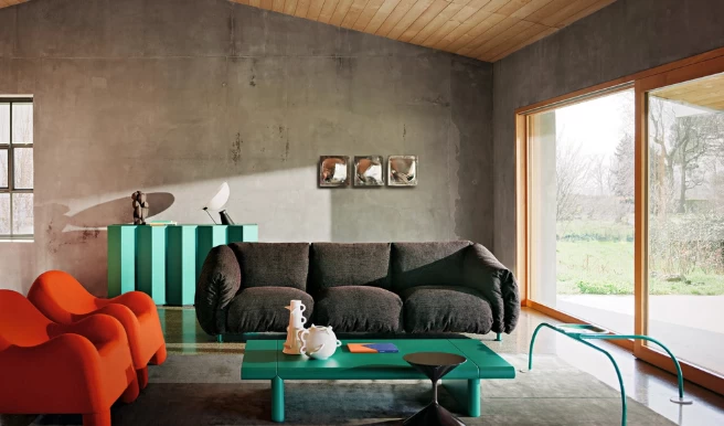 Iconic Revolutionary Zanotta Sofas