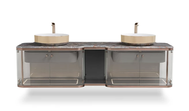 Dorinda: the Elegant Sideboard and Washbasin by Visionnaire