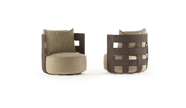 Rugiano Braid Armchair