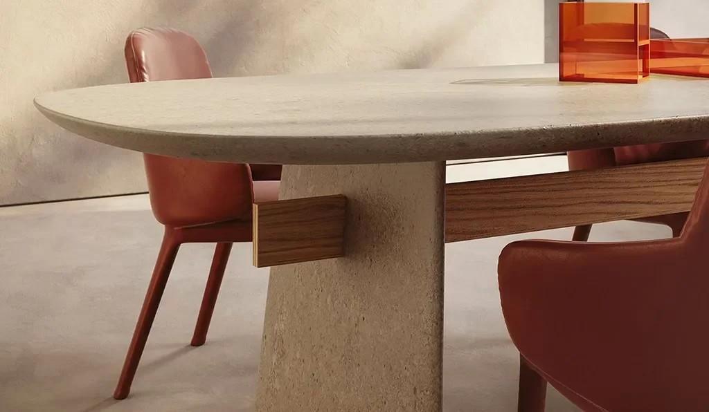 Adam Table by Natuzzi